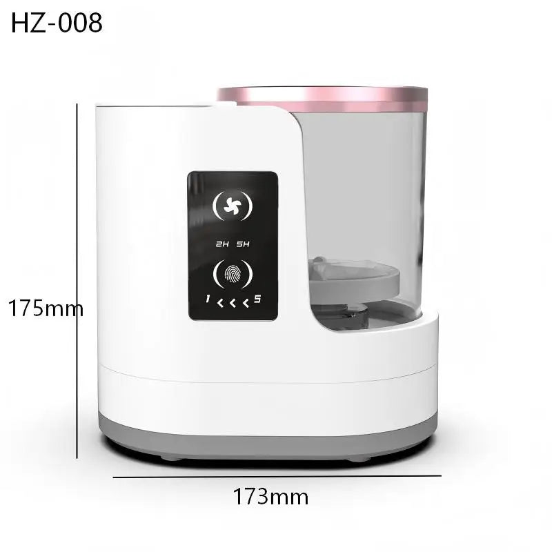 Automatic Rotating Makeup Brush Cleaner Machine Fast Drying Electric Rubber Collar Cosmetic Clean Tools